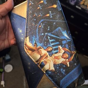 Bioworld Star Wars Blue and Gold Key & Card Holder